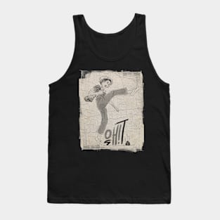 Frankenshit Vintage BW Tank Top